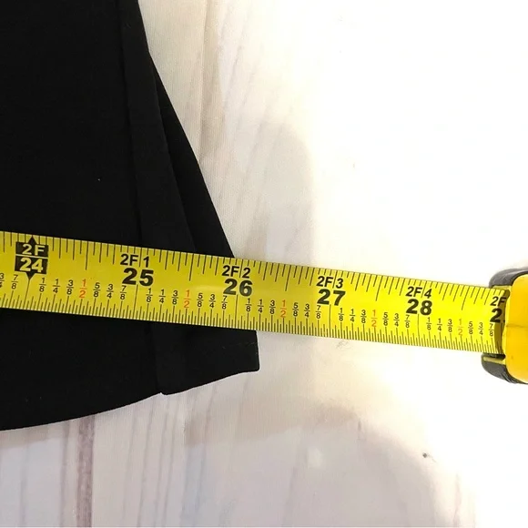 BCBGMAXAZRIA  Black Wrap Dress S/M - Picture 13 of 16